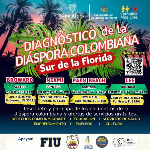 Proyecto Diagnóstico de la diáspora colombiana en sur de Florida 